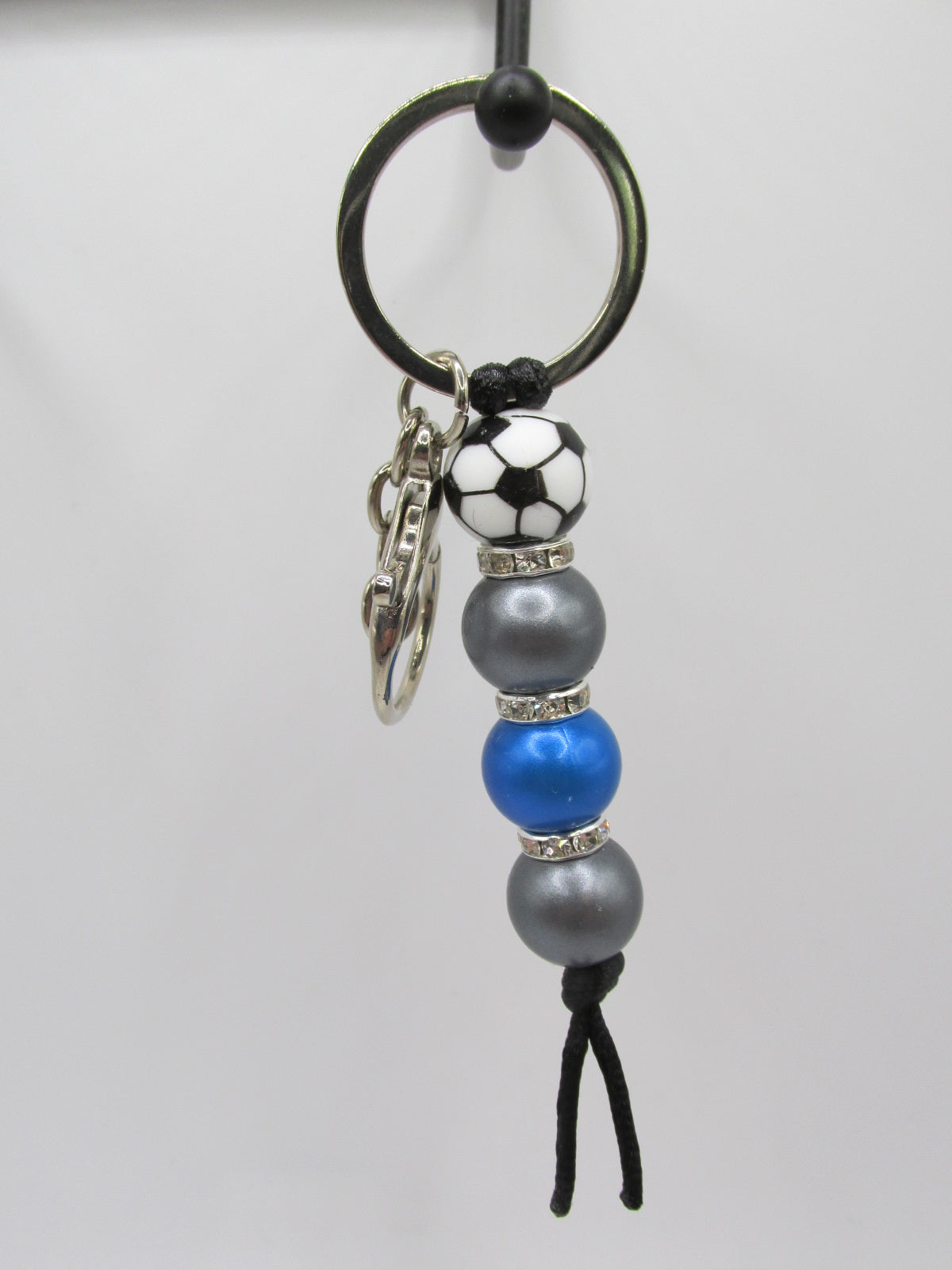 Soccer in Blue and Silver