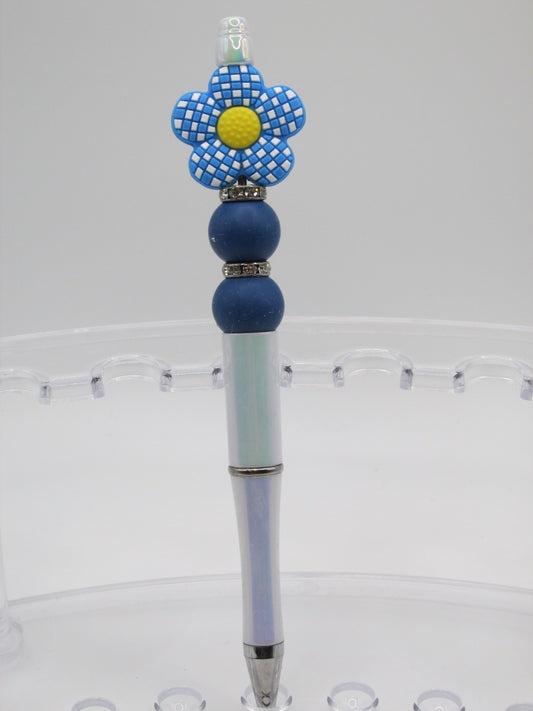 Blue Check Daisy