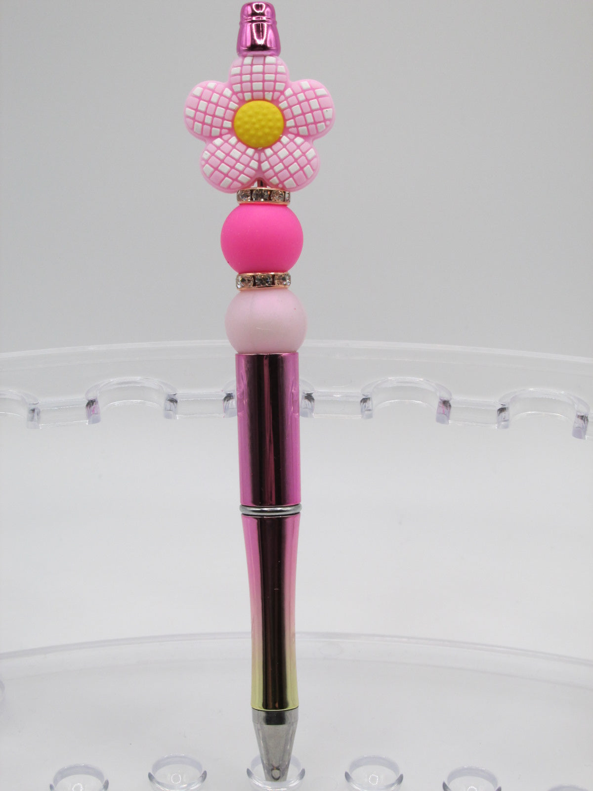 Pink Checker Flower