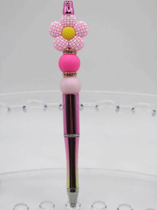 Pink Checker Flower