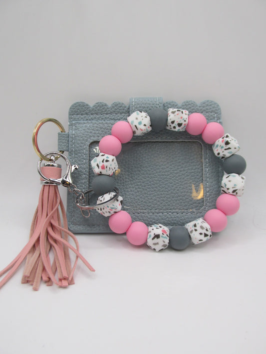 Pink Slate with Wallet