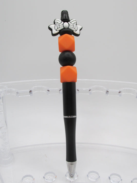 Orange and Black Volleyball