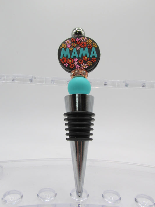Mama in Teal